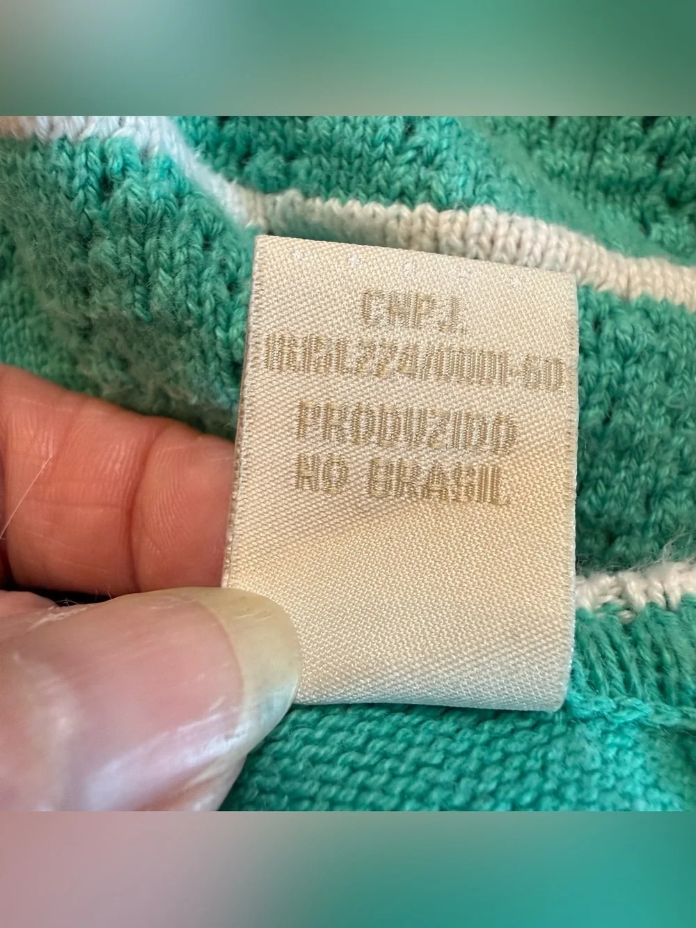 Girls' Emerald Knit Dress with Ivory Trim and Bow Accents